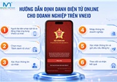 Định danh điện tử doanh nghiệp tài khoản đăng nhập cổng dịch vụ công